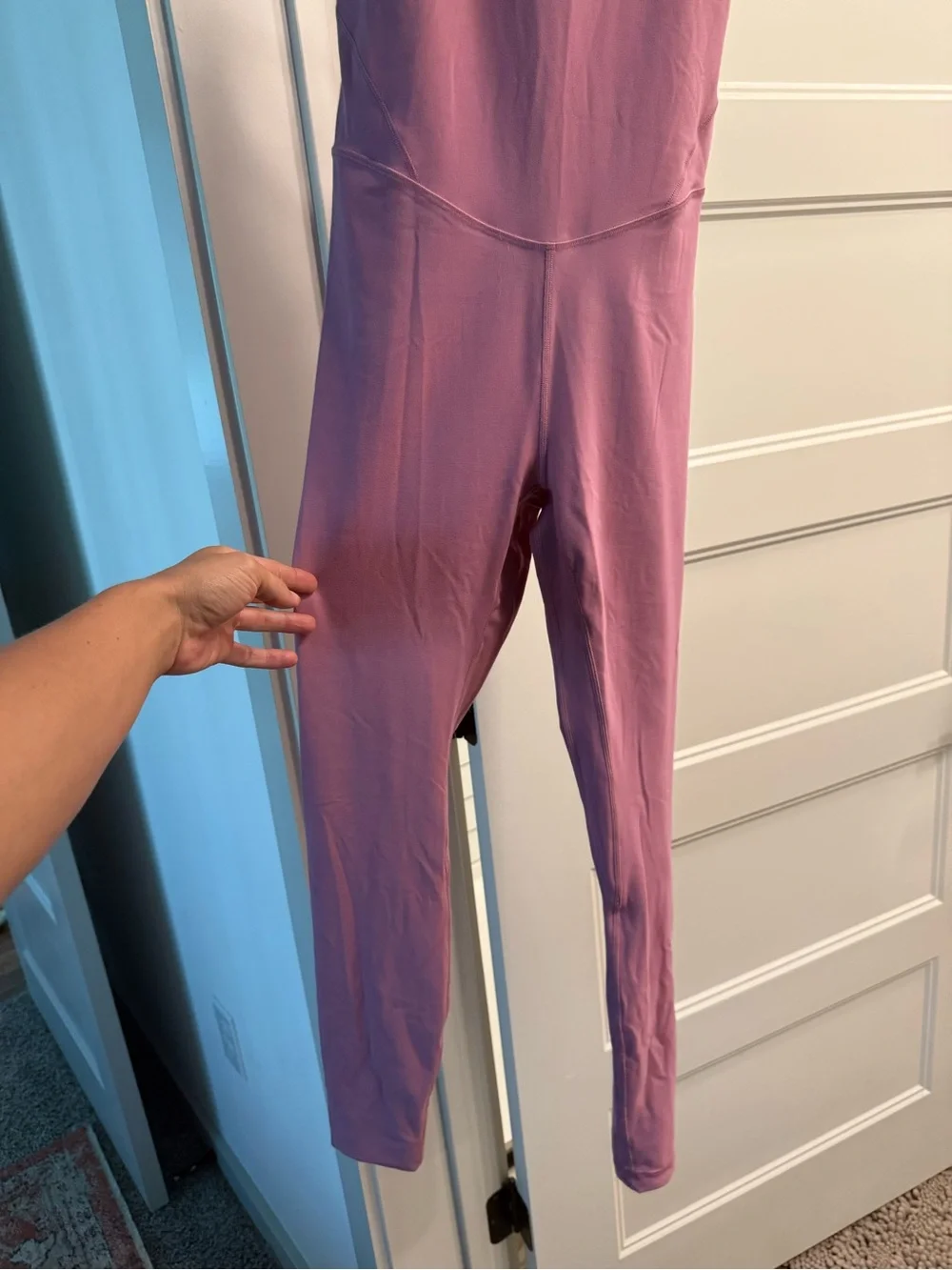 lululemon athletica Sleeveless Rose-Pink Jumpsuit